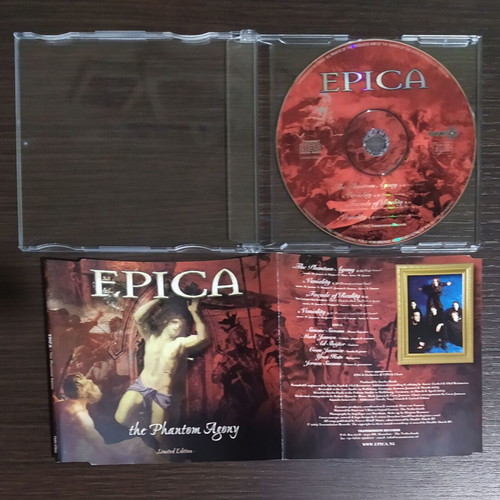 Epica - The Phantom Agony CD single limited edition Transmission Records TMS-039A used