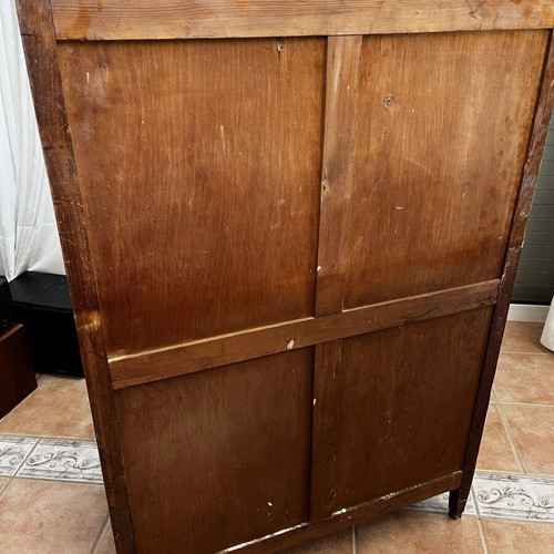 Art Deco vintage drawer cabinet used, wooden
