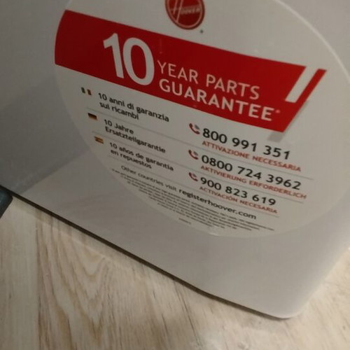 Hoover washing machine 8kg new with top load