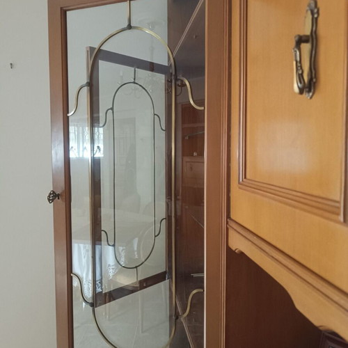 Handmade living room unit walnut veneer like new