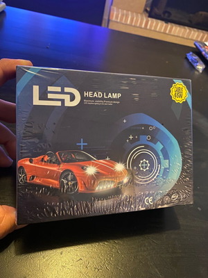 H1 Led 65w 6000k Lamps new in sealed box