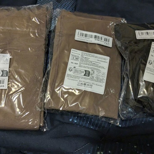 Shein tights new, opaque warm, set of 3 black and beige