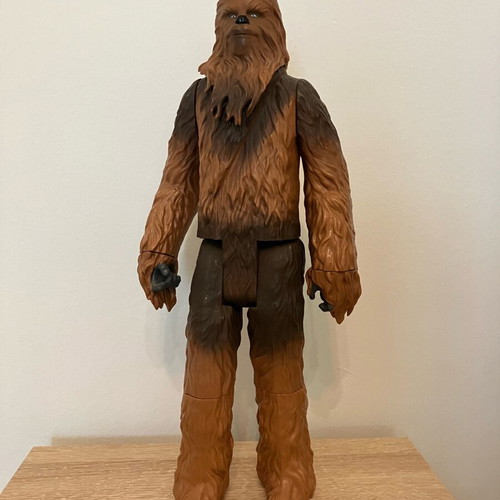 Chewbacca Star Wars Hasbro figure used, collectible toy