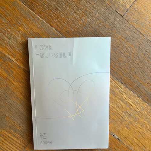 BTS Love Yourself Answer 2018 version F with Jimin Photocard and stickers like new