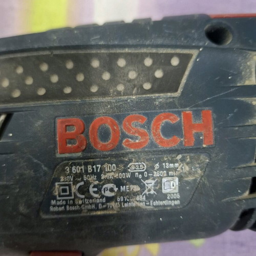 Bosch 750watt drill used