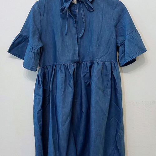BMC denim women's dress medium like new, blue