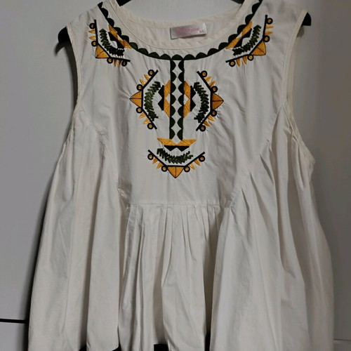 English Women's Blouse with Unique Style and Design, New, Size M/L