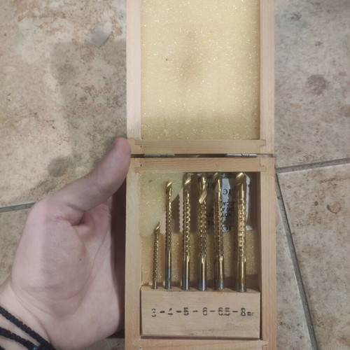 MANNESMANN Titanium Milling Drill Set 54606 new