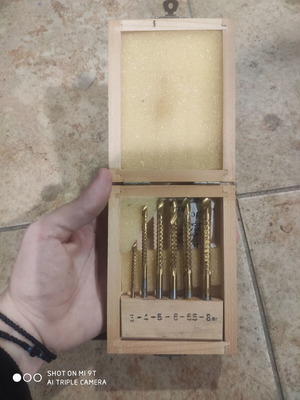 MANNESMANN Titanium Milling Drill Set 54606 new