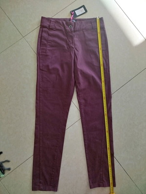 Office-style pants new burgundy size S