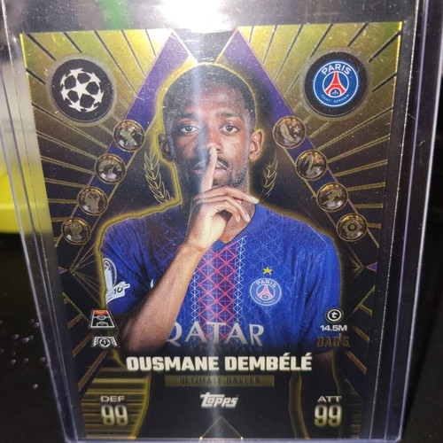 Ousmane Dembélé Ultimate Baller Match Attax card new