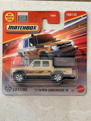 Matchbox Toyota Landcruiser 78 toy car