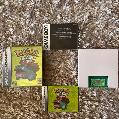 Κασέτες Pokemon σαν καινούργιες, σετ 5 για Game Boy Advance