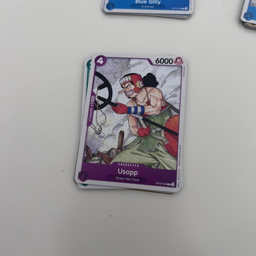 One Piece trading card game lot 110 cards like new