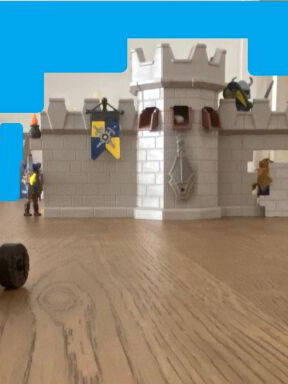 Playmobil 9840 Επέκταση με εκτοξευτή οβίδων για το Μεγάλο Κάστρο του Νόβελμορ σαν καινούργιο