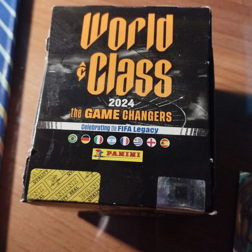 Panini World Class sealed box with 36 sticker packs new