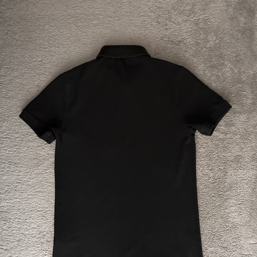 BOSS slim-fit polo shirt, size M, black