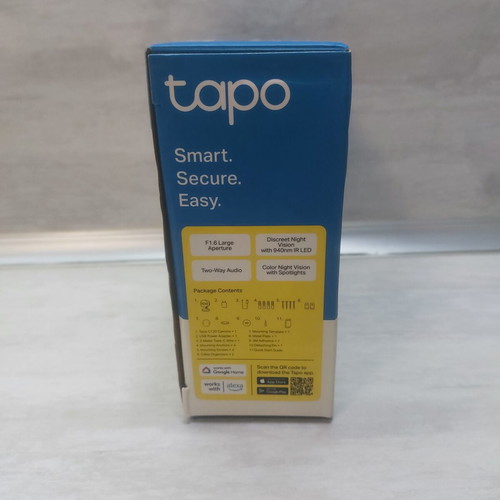 TP-Link Tapo C120 2K QHD Indoor/Outdoor Smart Security Camera