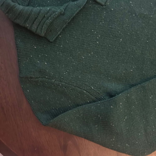 Nautica Since 1983 XL men's thick knitted sweater, cypress green