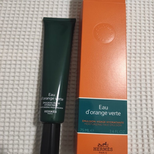 Hermes Eau D'orange Verte Moisturizing Face Emulsion new, 75ml