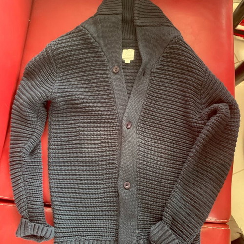 Losan knitted cardigan like new, blue, boys size 7 years 122 cm