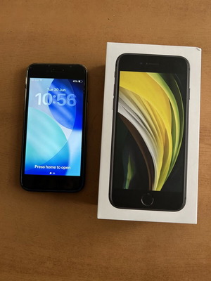 Apple iPhone SE (2nd Gen) 64GB black restored