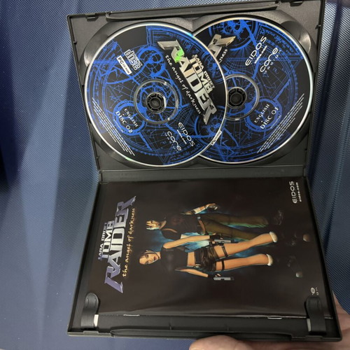 Tomb Raider PC Games used, pack of 4 classic titles with manuals