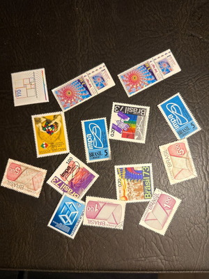 Collectible stamps new, set of 13 with math and science themes