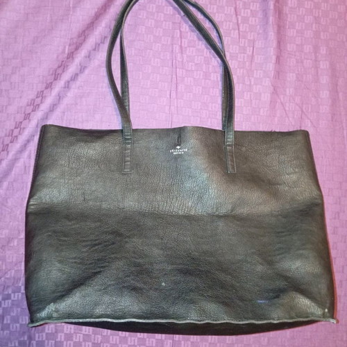 H&M black women's handbag used, very large