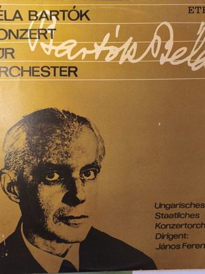 Bela Bartok Concerto for Orchestra vinyl used, classical