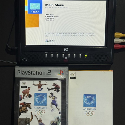 Athens 2004 PS2 game used for PlayStation 2