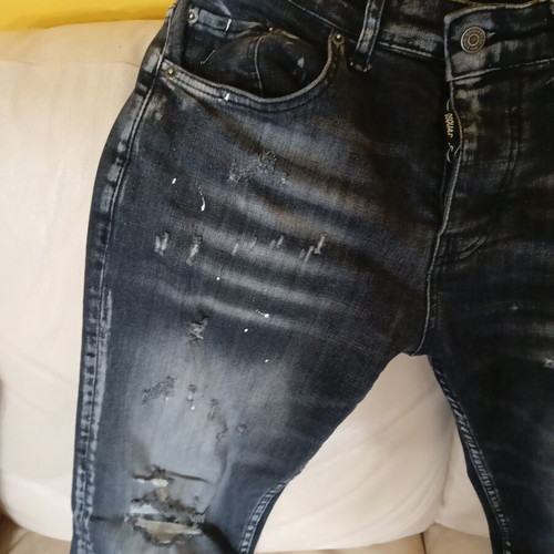 Dsquared2 jeans size 48 like new, black