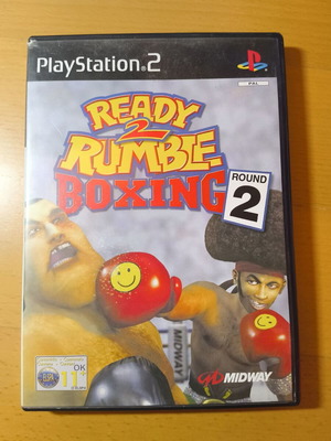 Ready 2 Rumble Boxing: Round 2 PS2 like new case and manual