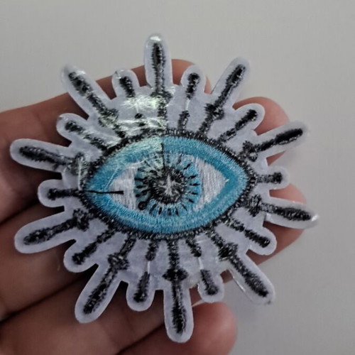 Iron-on patch 6x6 cm new