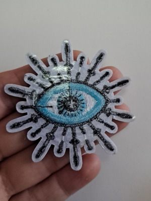 Iron-on patch 6x6 cm new