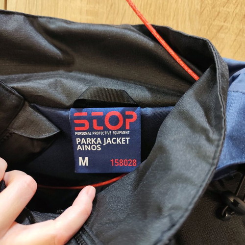 Ainos STOP jacket blue new, waterproof and breathable
