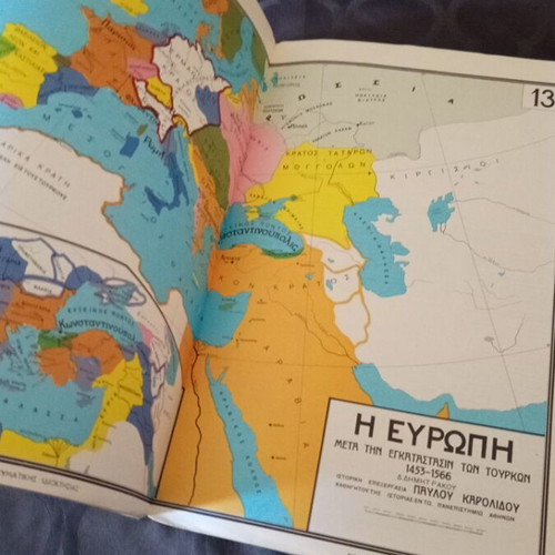 Historical Atlas Issue B used with detached covers