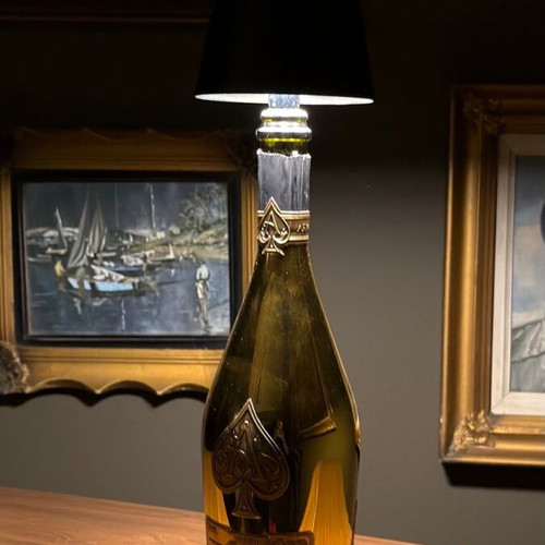 Armand de Brignac Ace of Spades LED lamp like new, rechargeable