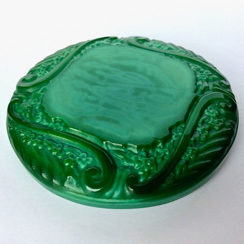 Collectible Malachite Box CURT SCHLEVOGT used