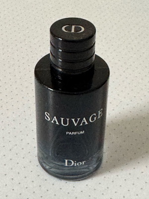 Dior Sauvage men's perfume used, tester, empty bottle 8ml
