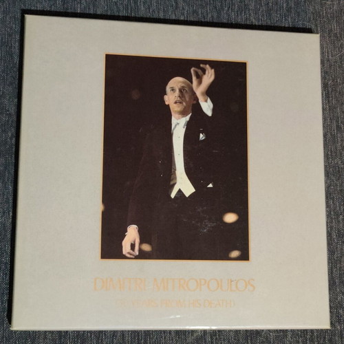 Dimitri Mitropoulos 30 Years From His Death CD box set used