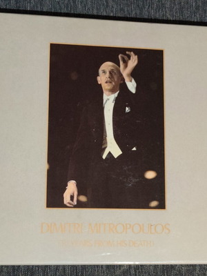 Dimitri Mitropoulos 30 Years From His Death CD box set used
