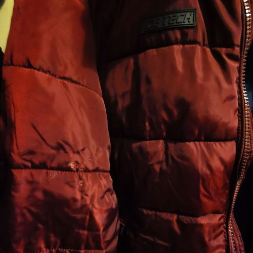Ice Tech men's jacket used, burgundy, size XL