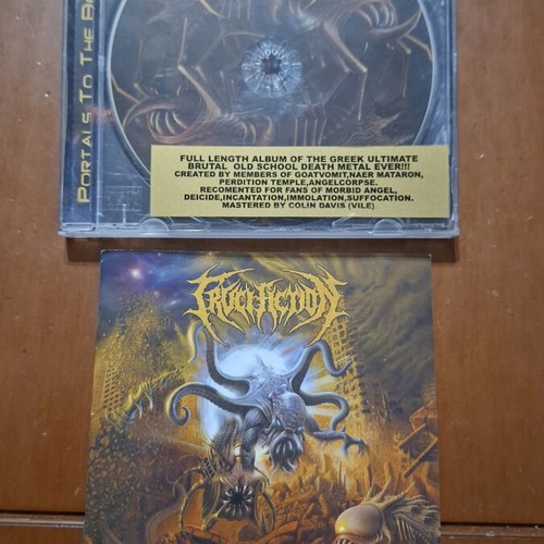 Crucifiction Portals to the Beyond CD like new, metal