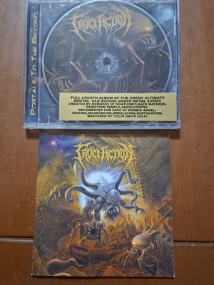 Crucifiction Portals to the Beyond CD like new, metal
