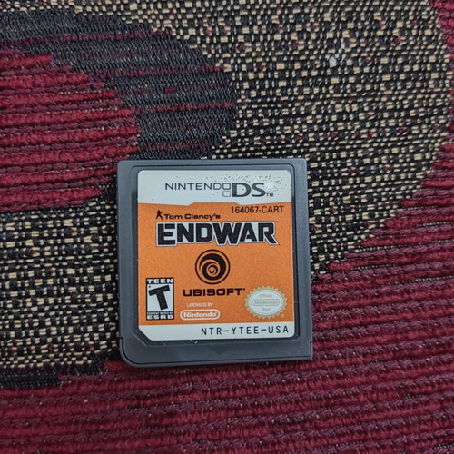 Tom Clancy's Endwar Nintendo DS used with manual and cover