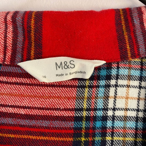 M&S pajamas like new, dress style, size L