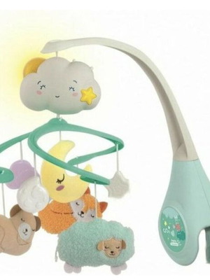 Baby Clementoni Skydreams rotating cot mobile like new