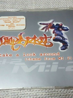 Limp Bizkit Take A Look Around CD Maxi Single μεταχειρισμένο, Hip-Hop