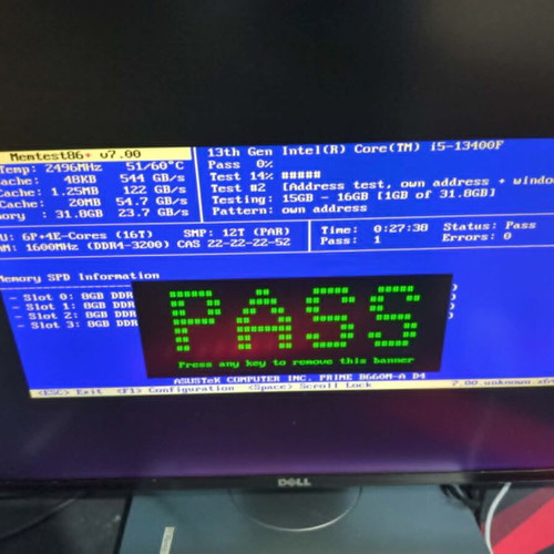Gaming PC Intel Core i5-13400F, 32GB RAM, no GPU, no disk, no PSU